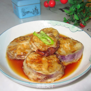 蒸茄盒的做法步骤：12