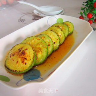 煎南瓜片夹肉的做法步骤：11