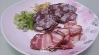 广式腊味煲仔饭的做法步骤：5