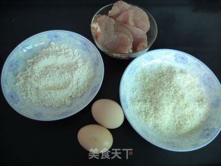 炸猪排的做法步骤：1