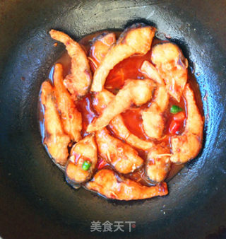 酸辣鱼块的做法步骤：8