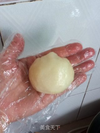 芒果糯米糍的做法步骤：11