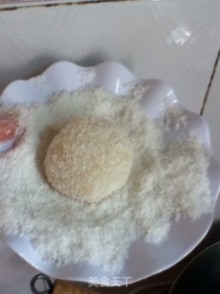 芒果糯米糍的做法步骤：12