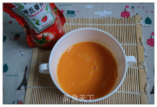 茄汁蛋饭~~~的做法步骤：3