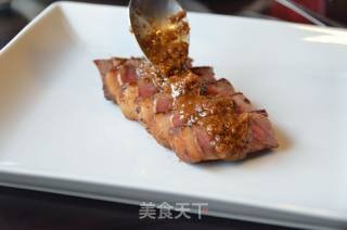 姜汁牛排的做法步骤：7