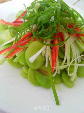 油淋蚕豆的做法步骤：7