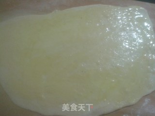 花生酱发面千层饼的做法步骤：3