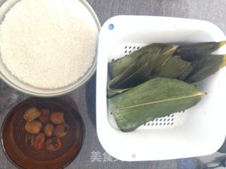 香甜蜜枣粽的做法步骤：1