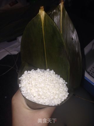 香甜蜜枣粽的做法步骤：4