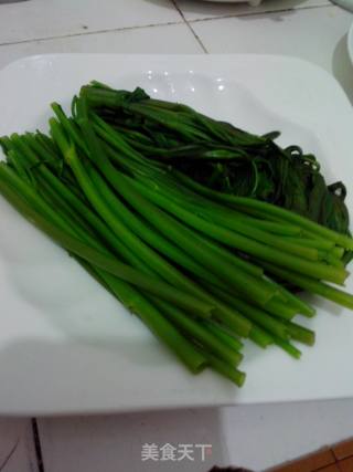 葱油空心菜的做法步骤：7