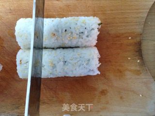 夏季无油烟凉爽晚餐——家庭版简易加州卷的做法步骤：8