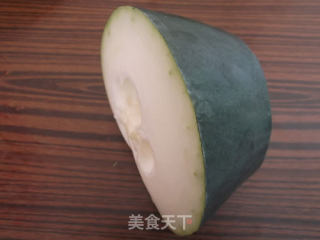 香煎冬瓜的做法步骤：1