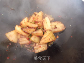 香煎冬瓜的做法步骤：7