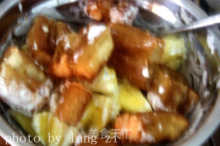 菠萝油条虾的做法步骤：6