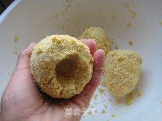 蜜豆窝头的做法步骤：6