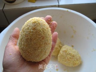 蜜豆窝头的做法步骤：7