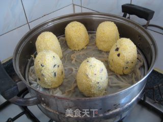 蜜豆窝头的做法步骤：8