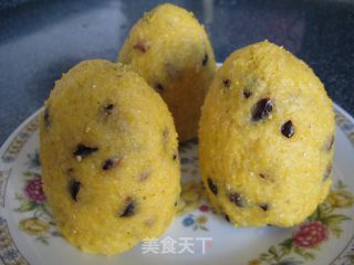 蜜豆窝头的做法步骤：10