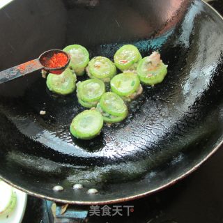 锅塌丝瓜盒子的做法步骤：8