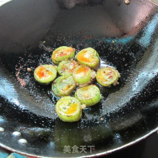 锅塌丝瓜盒子的做法步骤：9