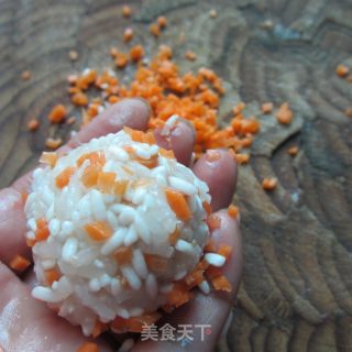 萝卜珍珠丸子的做法步骤：7