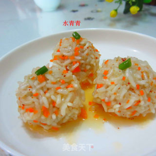 萝卜珍珠丸子的做法步骤：9