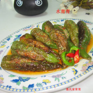 煎酿辣椒的做法步骤：11