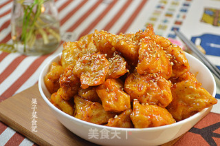 酱爆杏鲍菇的做法步骤：9