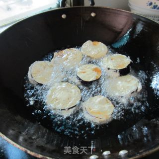 炸茄盒的做法步骤：9