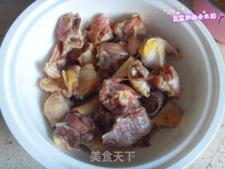 鸡肉冻的做法步骤：1