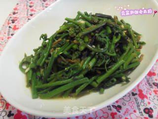 肉丝蕨菜的做法步骤：7