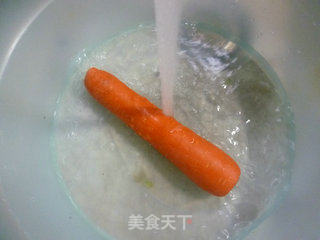 甘笋炒扁豆的做法步骤：3