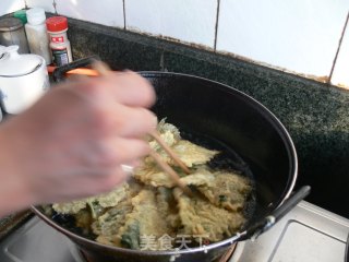 香酥藿香的做法步骤：7