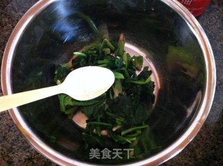凉拌菠菜的做法步骤：4