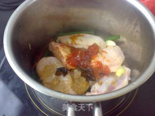 茄汁三杯鸡的做法步骤：4