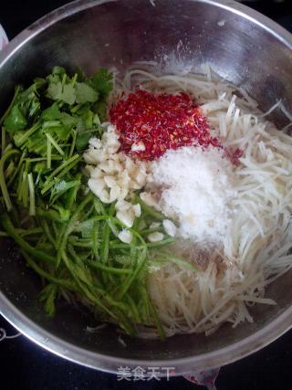 酸辣土豆丝的做法步骤：3