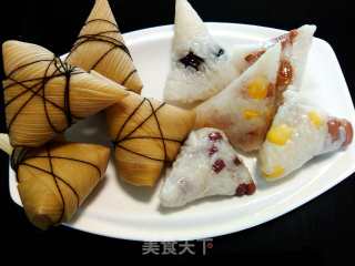 玉米叶包粽子的做法步骤：23