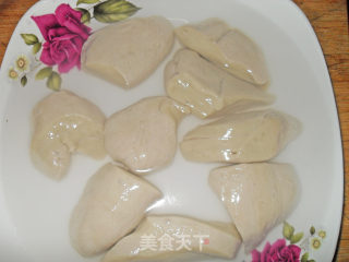 面筋塞肉的做法步骤：3