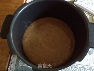 电饭锅巧克力蛋糕的做法步骤：13