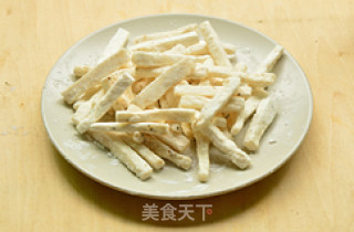 茄酱杏鲍菇的做法步骤：3