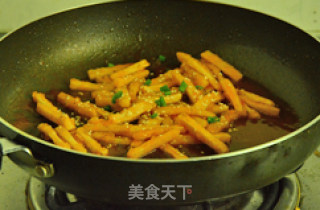 茄酱杏鲍菇的做法步骤：7