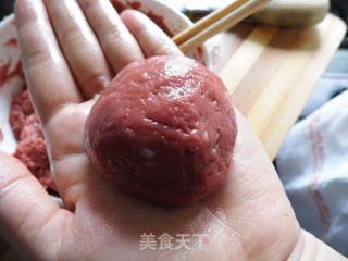 喼汁牛肉球的做法步骤：7