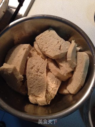 汤汁冻豆腐的做法步骤：2
