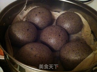 黑芝麻全麦馒头的做法步骤：10