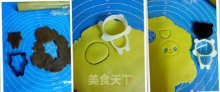 立体熊猫饼干的做法步骤：11