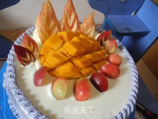 水果蛋糕的做法步骤：11