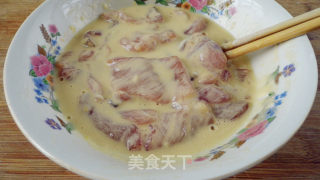 茄汁里脊肉片的做法步骤：4