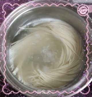 尖椒茄子面的做法步骤：4