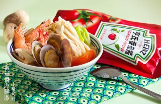 夏日开胃【番茄海鲜汤】的做法步骤：6