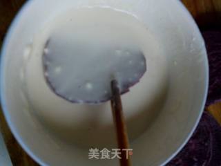 香脆紫薯饼的做法步骤：4